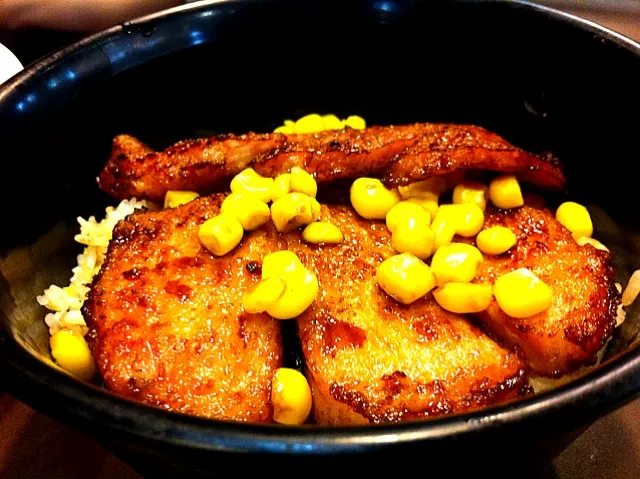 Pork Chop with Mushroom Rice|AhPiakZJさん