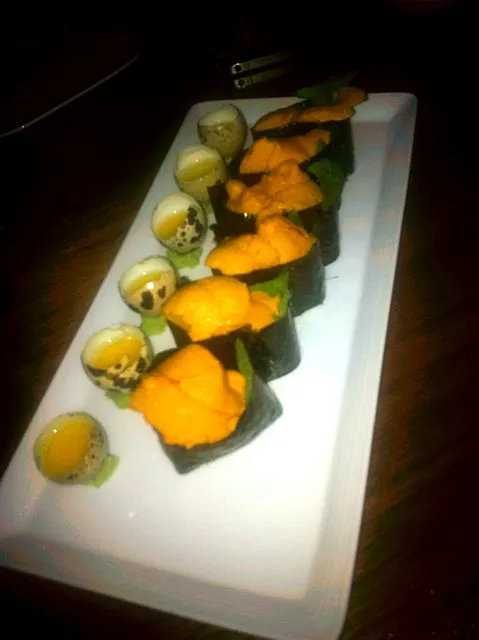 uni & quail egg|Rob Bariさん