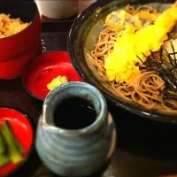 海老天おろし蕎麦定食～(o^^o)|mika hunakuraさん