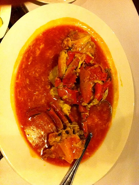 Snapdishの料理写真:Padang sauce crab|Kristyさん