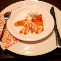 Snapdishの料理写真:ナカータみたいな名前のケーキ|ぢゅん1723さん