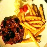 oriental chicken thigh with fries|lrlimさん