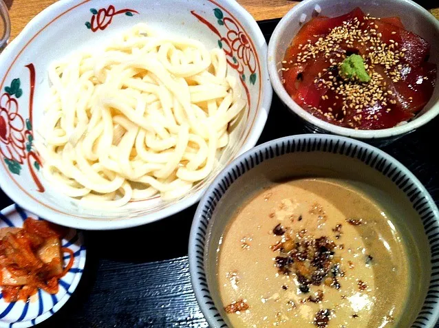 くるみごまうどん 鉄火丼付|Yukaさん