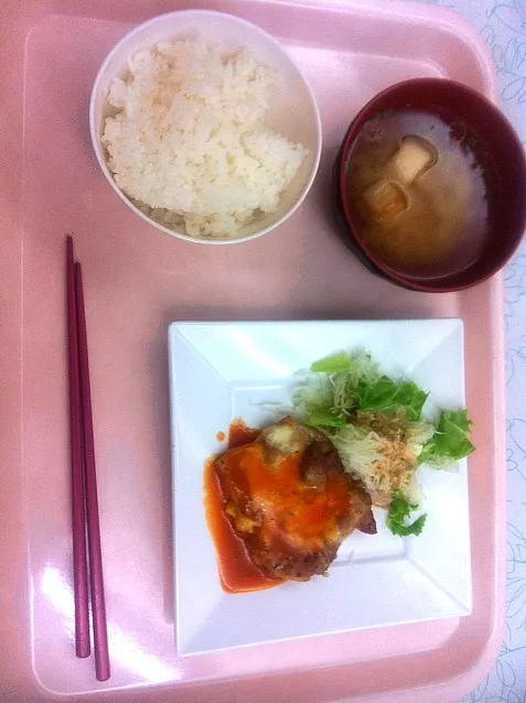 学校の定食|まなみさん