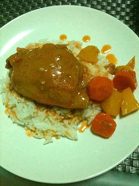 Chicken on rice |Kathryn Jimenezさん