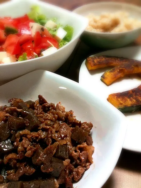 牛肉とこんにゃくの佃煮っぽいの|ちえさん