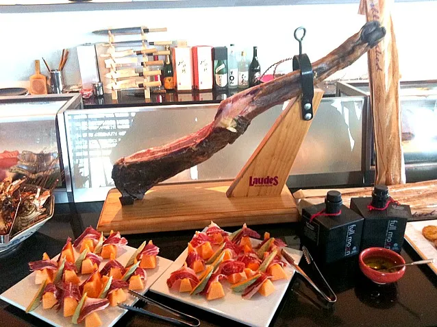 Iberico Ham with melon|Carin Tayさん