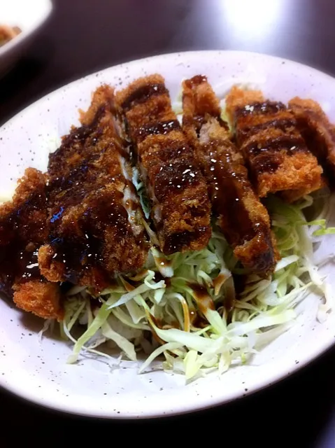 ソースカツ丼|あちゃおさん