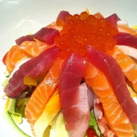 sashimi salad|NamwaNさん