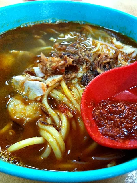 Snapdishの料理写真:Penang Prawn Noodles|YANPINGさん