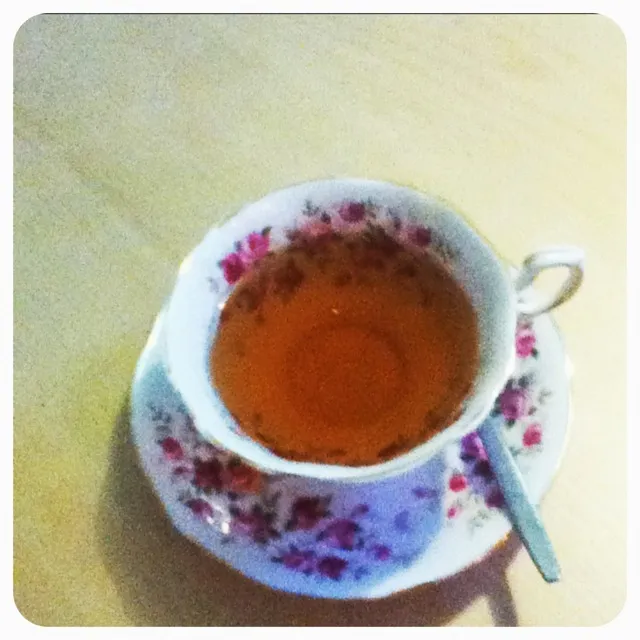 tea to break the fast|Rurie van Sarkさん