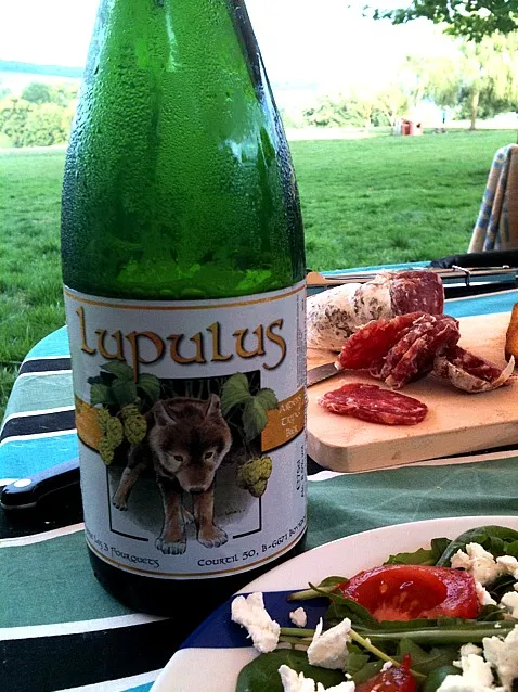 Lupulus, een mooie hoppige tripel van de voormalige brouwer van LaChouffe. Mooi bier.|Mike van Leeuwenさん