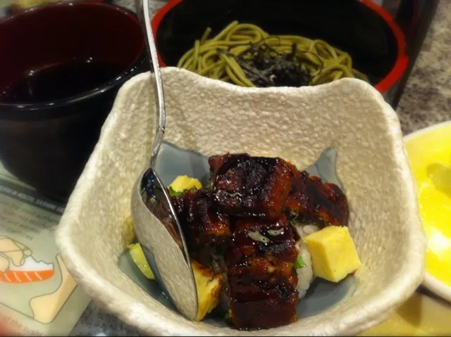 Mini eel rice and cha soba|Neoさん