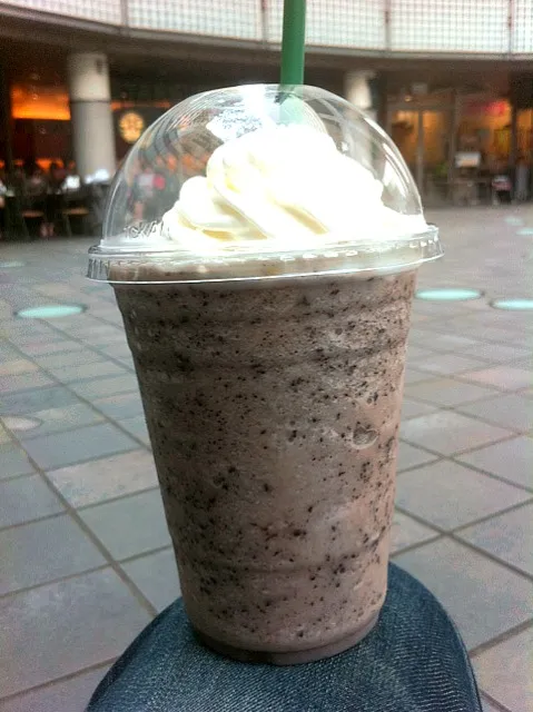 non-fat chocolate chip vanilla cream frappetino|chan mitsuさん