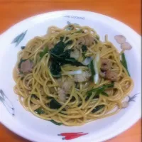 豚肉とほうれん草の和風パスタ|永井さん