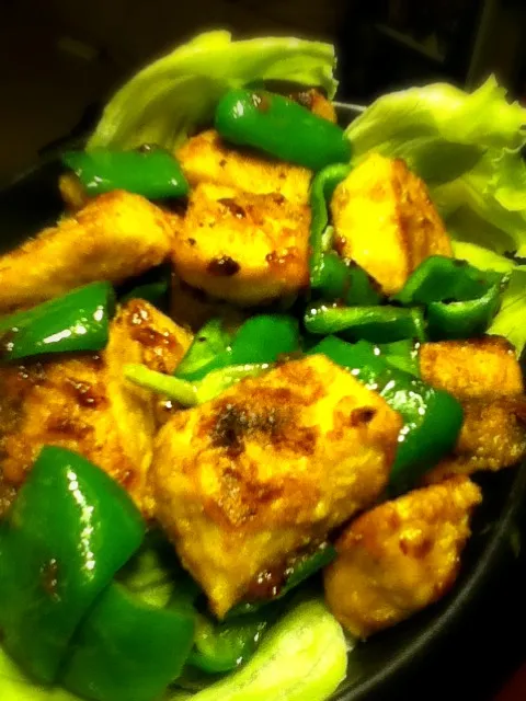 Snapdishの料理写真:カジキのカレーソテー swordfish curry sautee|Funky Chefさん