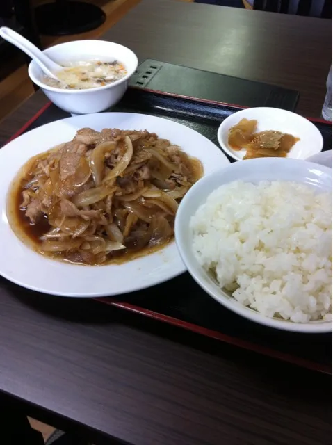 生姜焼き定食|yoshiyuki tazalkiさん