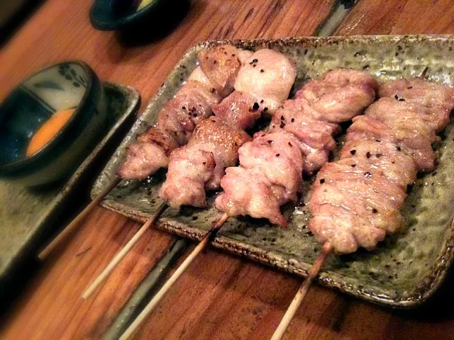 Snapdishの料理写真:居酒屋の焼き鳥|ゆりかさん