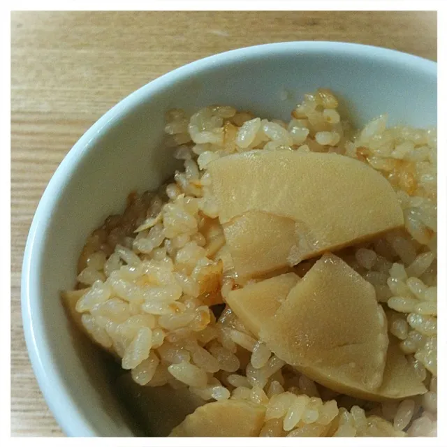 今日のランチ たけのこご飯|わだあいこさん