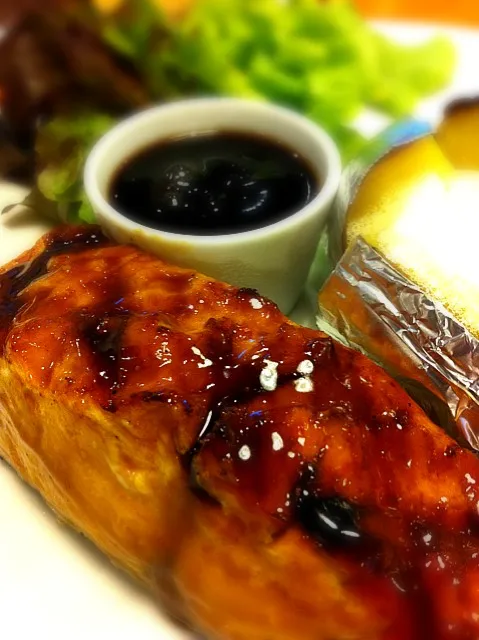 Salmon Teriyaki Steak|Bunditさん