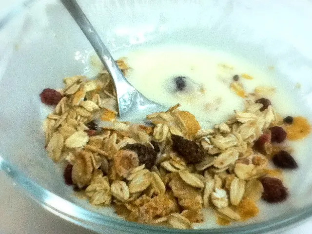 yogurt with muesli|kellieさん