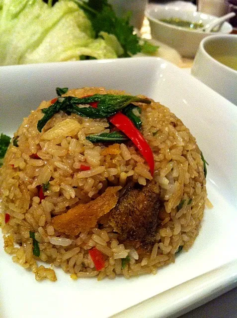 Fried Rice With Dried Salty Fish|about.me/pinku_nekoさん