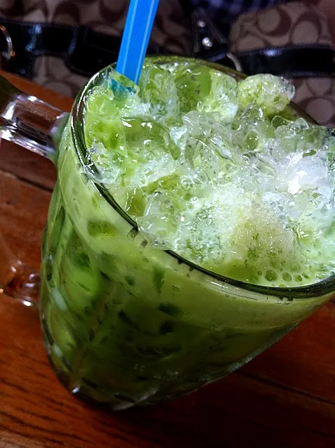 Iced Milk Green Tea|about.me/pinku_nekoさん