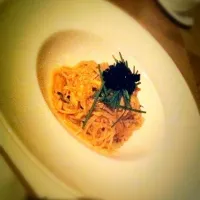 Snapdishの料理写真:spicy crab pasta @ tanjong beach club|annaさん