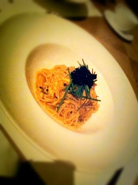 spicy crab pasta @ tanjong beach club|annaさん