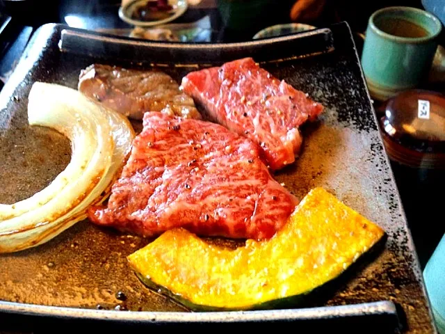 飛騨牛かがり火焼き|あゅーはさん