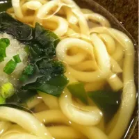 udon in wagame soup|JennyJaneさん