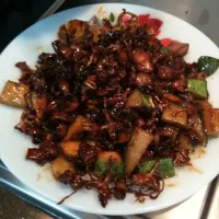 Fried Baby Squid With honey n Black Soya sauce|Aizuddinさん