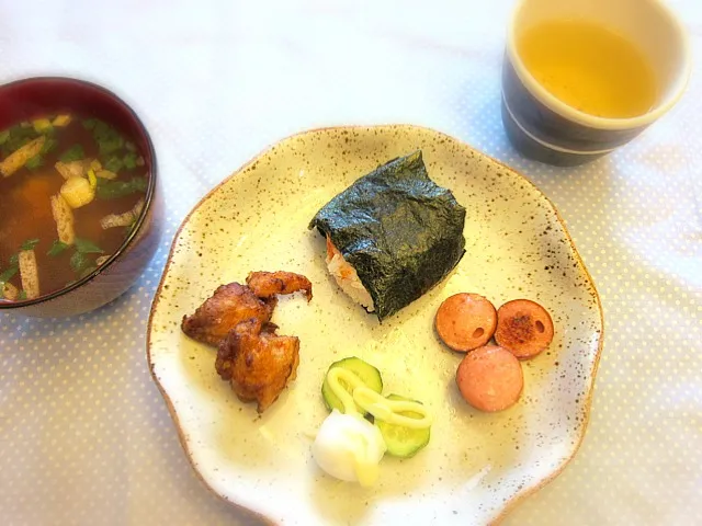 朝ご飯。お弁当の残り物。|minmi☺さん