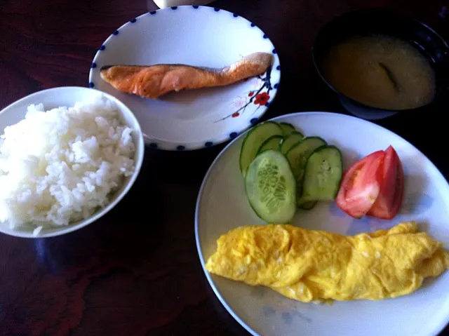 おばあちゃん家で朝ご飯♫|Erikaさん