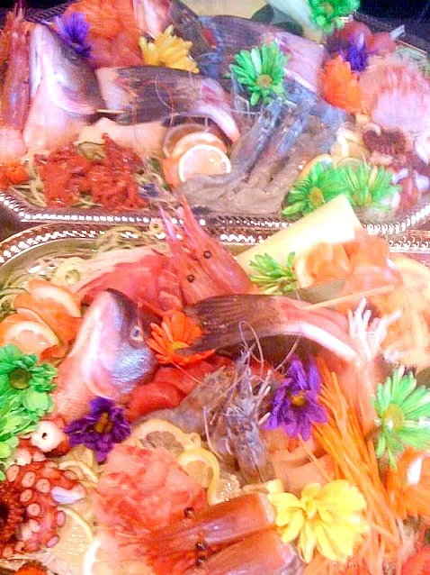 sashimi 刺し身盛り合わせその三|幸司さん