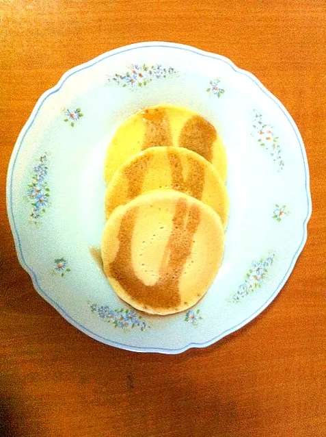 Pancake for baby before hitting for work|ferlyn zhaoさん