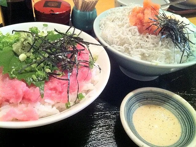 勢いあまって丼丼セット（2品選べる）もう腹一杯|hirotomoさん