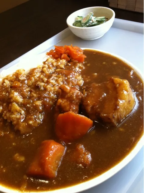 鹿児島黒豚カレー。いただきます(╹ڡ╹)|ryu147さん