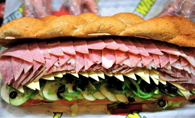 Snapdishの料理写真:giant sub @ subway|Jen B.さん