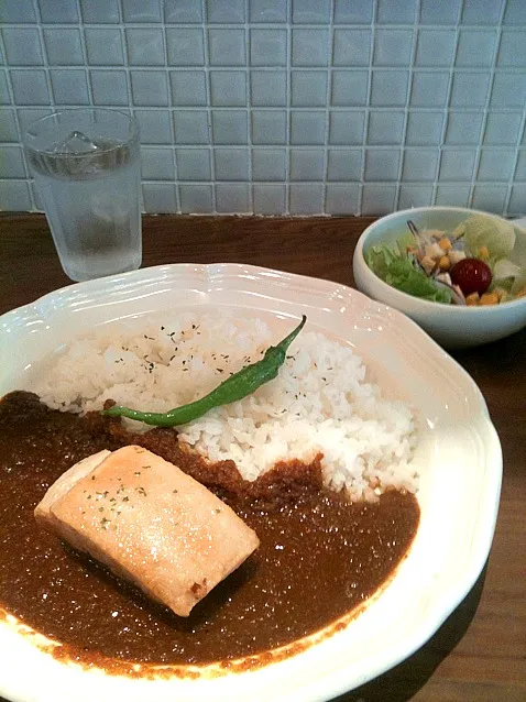 サンサーラの豚150カレー♫•*¨*•.¸¸♪豚肉どーん！|なおみさん