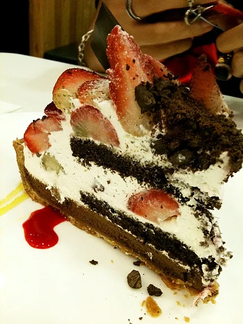 strawberry chocolate tart|prissyさん