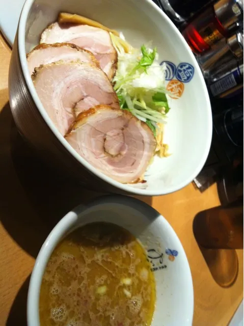 Snapdishの料理写真:塩つけ麺チャーシュートッピングで！|のだきりさん