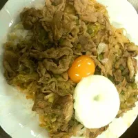 Snapdishの料理写真:スタミナ丼（by J. I）|パーカルクさん