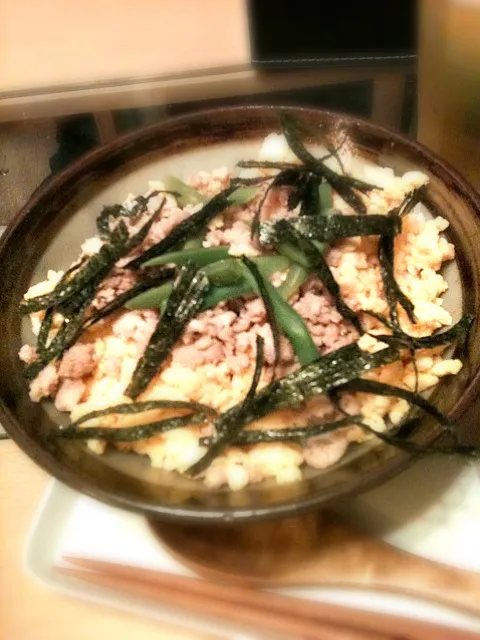 そぼろ丼|小林敏行さん