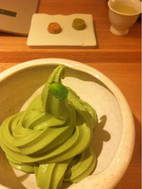 greentea icecream|J.Y.Jさん