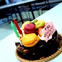 Snapdishの料理写真:Birthday Cake|たなべ まゆみさん