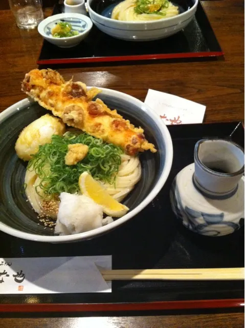 ちくたま天ぶっかけうどん|はまださん