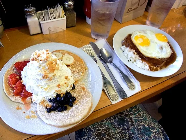 パンケーキ＆ロコモコ in Hawaii|じょりーさん