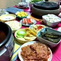 steamboat dinner at home!|Sara Kyeさん