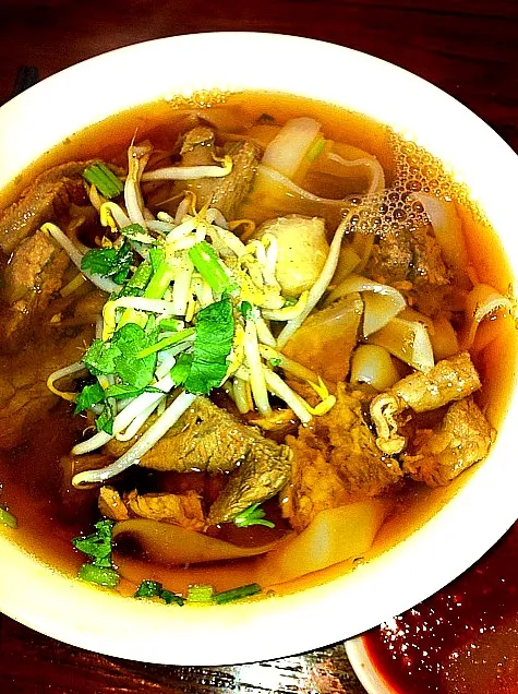 beef kway teow soup|mikko tanさん